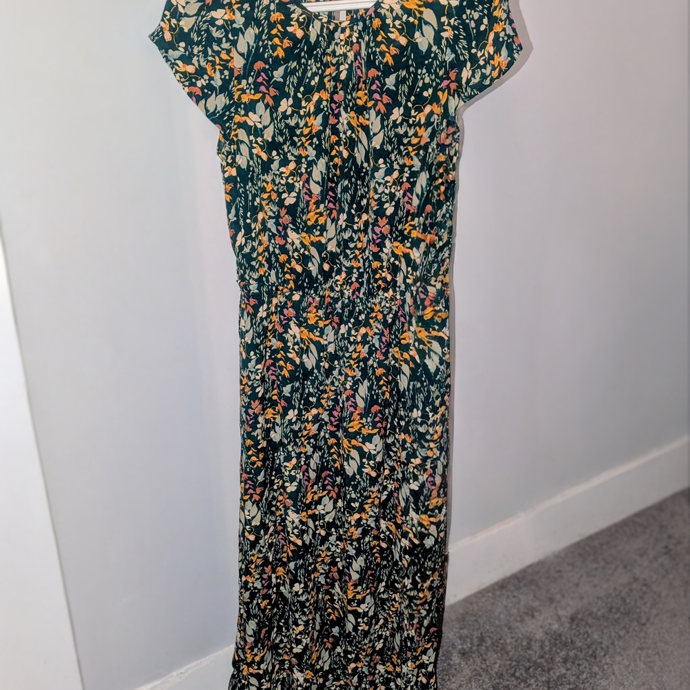 A New Day Multicolor Floral Maxi Dress